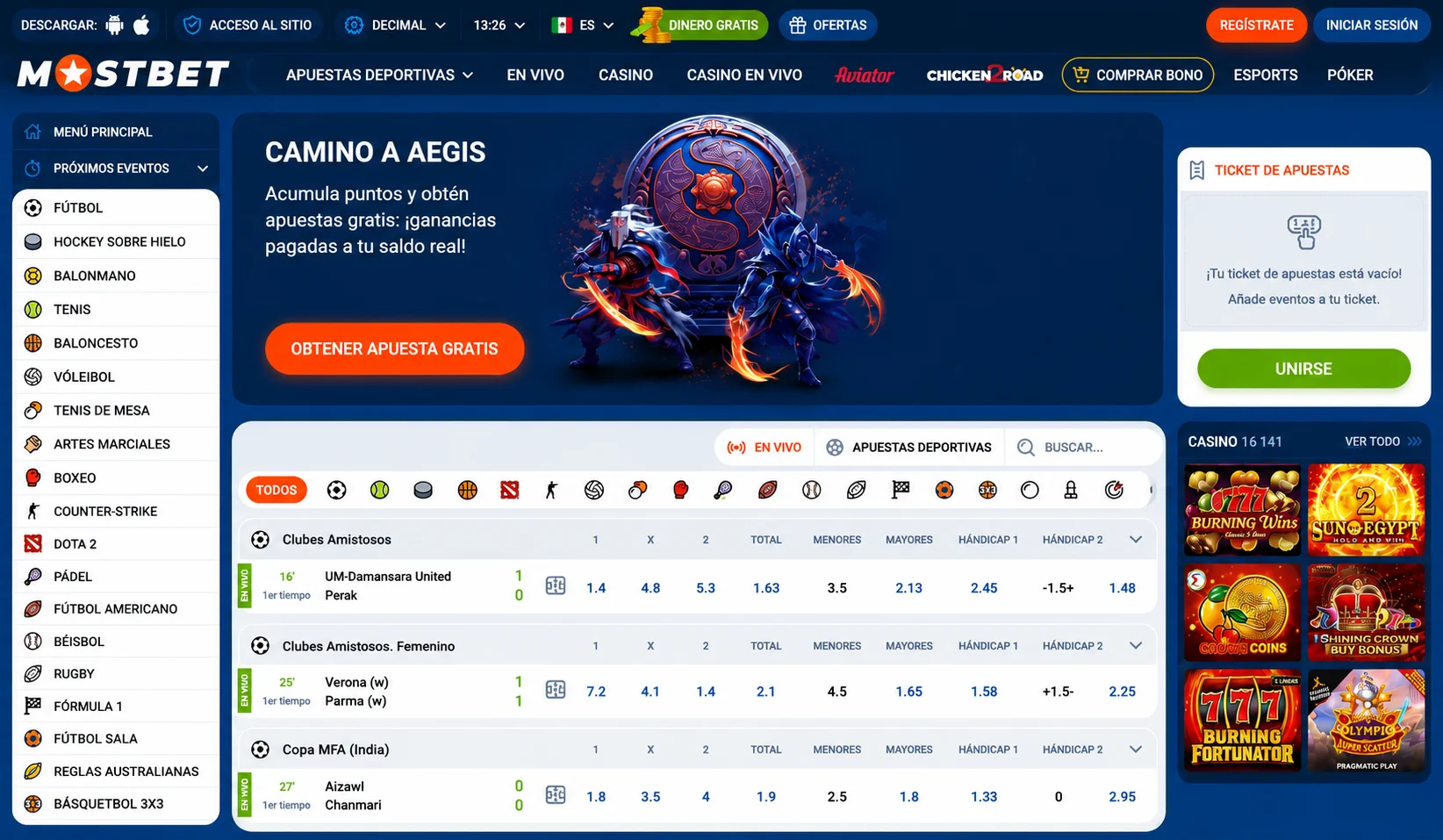 Licencia Curaзao, seguridad y juego responsable en Mostbet