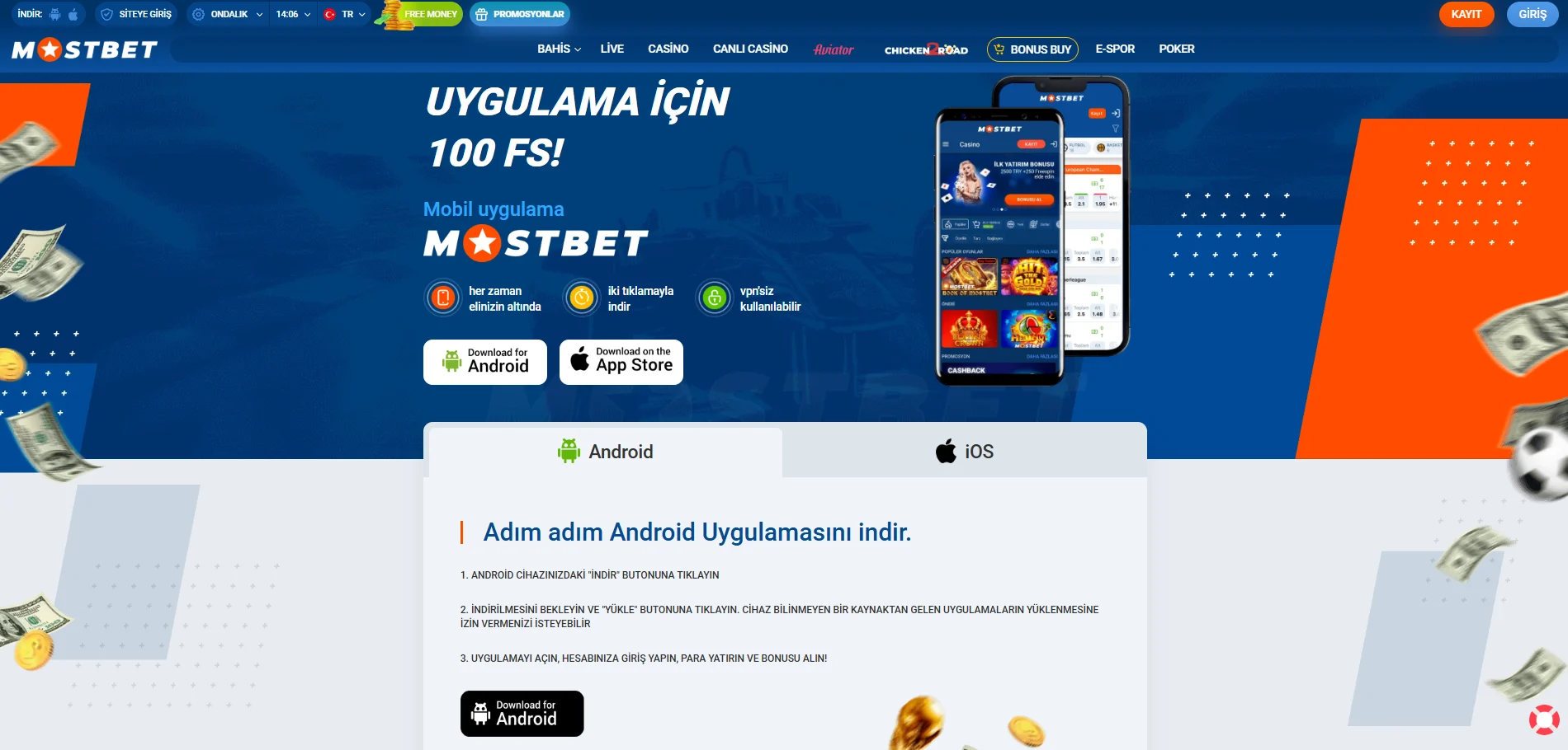 Mostbet app tarayıcının ötesinde neyi açar